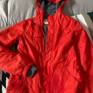 Billabong Coral/Red Winter Jacket